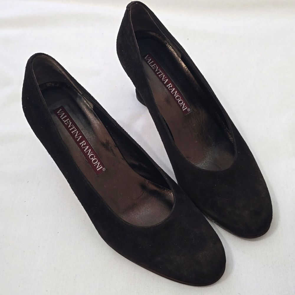Rangoni Black Heels Classic Pumps